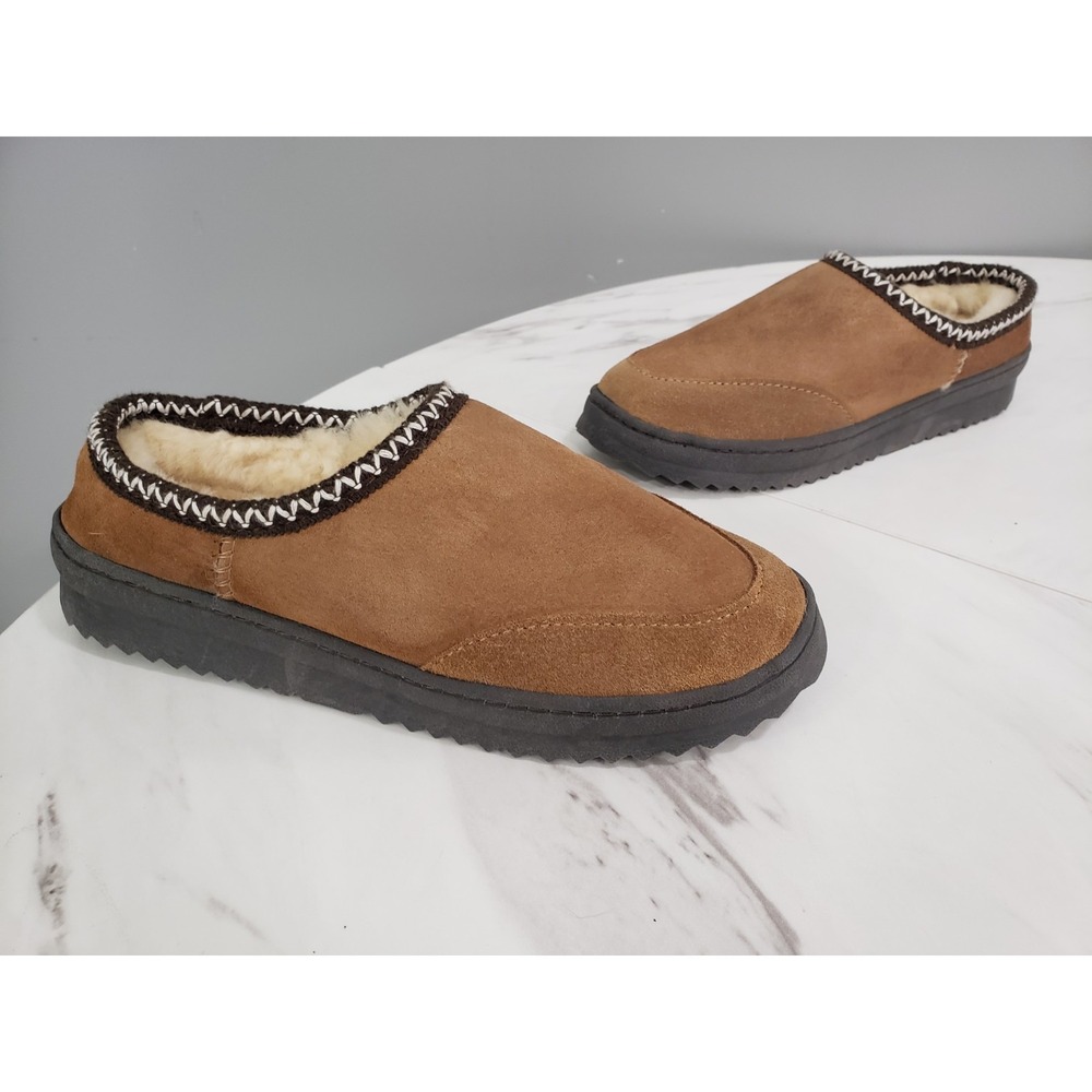 VERY CLEAN Emu Australia Platinum Outback Scuff WP11874 Brown Shoe Slipper House